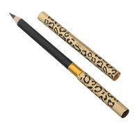 Artibetter 2pcs Waterproof Dual-Ended Eyebrow Pencil with Brush, Black Eyebrow Crayon Makeup Kit for Natural Brow Shaping and Styling, Suitable for Daily Use and Travel