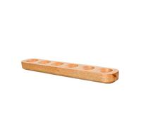 Artibetter 2pcs Wooden Egg Storage Tray Simple Design Egg Holding Accessory for Desktop Organization Suitable for Household Use