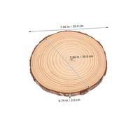 Artibetter 2pcs Wooden Garden Stepping Stones Slip-resistant Outdoor Path Paving Stones for Walkways and Landscaping with Minimalist Reusable Design