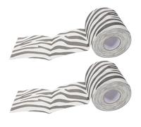 Artibetter 2pcs Zebra Print Toilet Paper Soft Paper Roll with Advanced Printing Technology Unique Fashion Animal Design for Everyday Use and Bathroom Decor