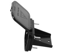 Artibetter 2set Plug Panel Base with Dust Cover, Quick Connect Flush Mount Bracket, Plastic and Metal Construction, Easy Installation for Connector Plugs in Energy Storage Systems and Other