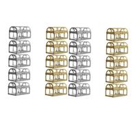 ARTIBETTER 2sets Mini Wedding Box Magnetic Transparent Handmade Boxes Cute Treasure Favors Party Wedding Decorations Bridesmaid Proposal Clear Shower Small 10pcs*2