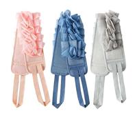 Artibetter 3 Pcs Dual-Sided Back Shower Scrubber for Adults, Gauze Material with Soothing Massage and Rich Lather, for Shower and On-the-go Bathing