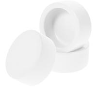 Artibetter 3-pcs Small round Ceramic Reptile Feeding Bowls Set, Lizard Feeder Food and Water Dish, Anti-escape Design for Terrarium Use