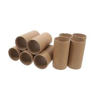 ARTIBETTER 30pcs Cardboard Craft Rolls for Boys and Girls DIY Art Projects Natural Color Paper Tubes 5.2cm Diameter for Drawing and Crafting Activities