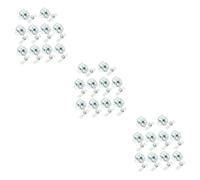 Artibetter 30pcs Door Lock Steel Door Buckle Cabinet Spring Ball Locker for Cabinets Interlock Adjustable for Locker Use