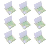 Artibetter 30pcs Four-leaf Clover Adhesive Note St Patrick's Day Shamrock Mini Notepads Kawaii Notepads for Journaling Tear off Note Pad Cute Office Supplies for Desk