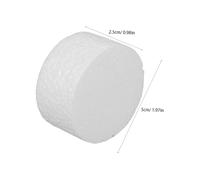 ARTIBETTER 30pcs Lightweight Polystyrene Foam Cylinders for DIY Crafts Floral Arrangement Accessories Teaching Geometry Spatial Awareness Art Sculpture Cake Modeling