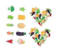 Artibetter 30pcs Realistic Vegetable Resin Food Charms for DIY Jewelry Making Miniature Potatoes Corn Carrots and Peppers for Bracelets Necklaces and Keychains Fun and Unique Accessories