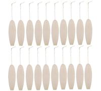 Artibetter 30pcs Wooden Surfboard Wall Decoration Plaques Colorful Design for Art and Craft Projects, Unfinished Wood Cutouts for DIY Hanging Ornaments and Developing Balance Skills