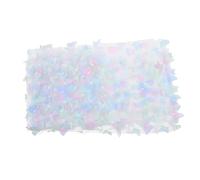 Artibetter 3D Embroidered Butterfly Gauze Lace Trim Fabric with Gradient Blue Embroidery for Sewing DIY Craft, Vintage Handmade Embellishment Suitable for Dress and Stage Costume Decoration