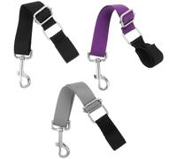 Artibetter 3pcs Adjustable Dog Grooming Arm Loop Extender Straps Made of Sturdy Nylon and Metal, Easy Installation with Gentle for Pet Bathing and Grooming Sessions