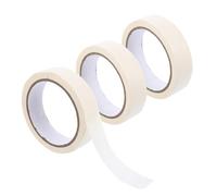 Artibetter 3pcs Beige Masking Tape for Painting, Removable Paper Tape