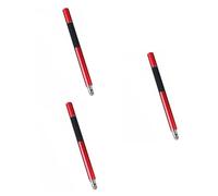 Artibetter 3pcs Capacitive Stylus Pen Disc and Fiber Tip for Devices Accurate and Stylish Stylus for Tablets Cell Phones Red