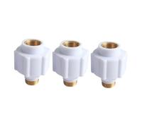 Artibetter 3pcs Electric Water Heater Partition Wall Protection Electricity Accessories Safety Connector for Heater Robust Copper Head Easy Install
