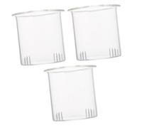 Artibetter 3pcs Glass Tea Infuser Replacement for 400ml Teapots, Removable Tea Filter Insert, Easy-Clean Loose Leaf Strainer for Tearooms and Restaurants