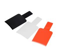 Artibetter 3pcs Hair Dye Paddle Oil Dyeing Board Hair Beauty Tool Plastic Self-service Hairdressing Spread Dye Evenly Black White for Professional Salons