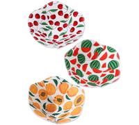 Artibetter 3pcs Insulated Microwave Bowl Holders for Ceramic Cups and Mugs, Heat Resistant Polyester Cotton Pot Holders with Anti-Slip Design, for Kitchen and Dining Table Use