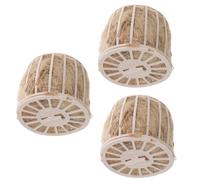 Artibetter 3pcs Natural Jute Nesting Material for Birds Soft Comfortable Finch Canary Cage Bedding Easy to Clean Multi-species Bird Nest Padding for Small Animals