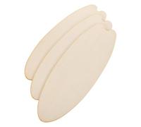 ARTIBETTER 3pcs Unfinished Wooden Surfboard Wall Decor Coastal Beach Signs Plaques for DIY Painting Tropical Nautical Outdoor and Indoor Wall Art Summer Vibes