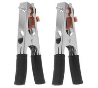 Artibetter 3pcs Welder Ground Clamp High Conductivity Welding Cable Clip Portable Earth Bonding Clamp Secure Connection for Various Welding Work and Machines