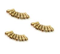 ARTIBETTER 3sets Rotary Tool Collet Brass Collet Set 1mm/1.6mm/2.3mm/3.2mm Fit for Hardware Hobby Home 8pcs*3