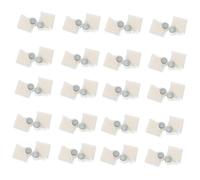 Artibetter 40pcs Cabinet Buckle Fixed Buckle Closet Accessories Nail-Free Pp Plastic Four Directions Lock Slots Simple Design Practical Home Storage Combinations
