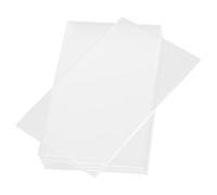 ARTIBETTER 40pcs Clear Acrylic Rectangle Name Cards DIY Wedding Seating Chart Place Cards for Reception Reusable and Safe Table Signs for Guests for Events and Parties