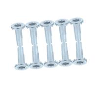 ARTIBETTER 40PCS Metal Chair Leg Sockets with Iron Caps Stem Sleeve Inserts for Chair Casters Abrasion Resistant Replacement Sleeves for Office and Home Furniture Wheels Easy Install Quiet