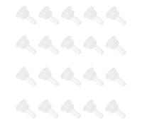 ARTIBETTER 40pcs Silicone Pet Nursing Bottle Pacifiers for Newborn Small Animals, Environmentally Friendly and Easy to Clean Feeding Nipples, for Rabbits and Chinchillas