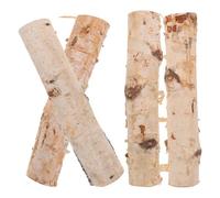 Artibetter 4pcs Birch Logs for Crafting and DIY Projects, Lightweight Natural Wood Logs with Timeless Elegance, Easy to Handle Birch Branches for Decorations and Wood Crafts