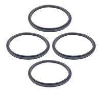 Artibetter 4pcs Black Silicone Kitchen Gaskets Replacement Seal Rings with Good Elasticity and Easy to Install for Blender Juicer Parts