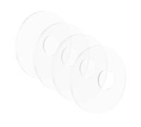 Artibetter 4pcs Car Rain Sensor Silicone Pad Replacement for Automotive Wiper Sensor Mount, round Hole High Transparency Liquid Silicone Gel Adhesive Film, Secure Adhesion for Outdoor