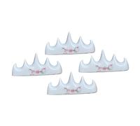 Artibetter 4pcs Ceramic Brush Pen Holders Multi-functional Calligraphy Brush Rests for Artists Water Writing Cloth Compatible Practical Pen Stand