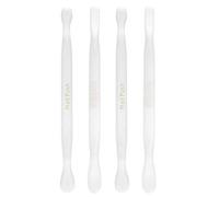 Artibetter 4pcs Dead Skin Push Nail Trimmer Set Lightweight Plastic Cuticle Pusher and Remover Tools for Daily Life and Home Use