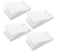 Artibetter 4pcs Detachable Screw Design Schedule Notebook with Paper Material and Simple Design, Portable Handhold Notebook for Travelers and Students to Prioritize and Plan the Journey