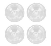 Artibetter 4pcs Double-Layer Glass Cup Set for Hot and Cold Drinks, Acid and Alkali Resistant Tea Holder, Heat-Resistant Glass Teacups for Displaying Your Drink