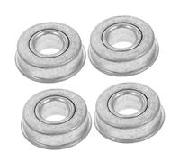 ARTIBETTER 4pcs Flanged Deep Groove Lawn Mower Bearings Replacement for Riding Mowers Sealed Precision Steel Bearings for Smooth Quiet Operation in Garden Trolleys and Lawn Tractors
