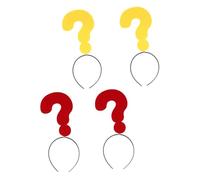 Artibetter 4pcs Novelty Headwear Photo Prop Headbands Made of Comfortable Cloth, Easy to Use Funny Hair Accessories for Parties and Events