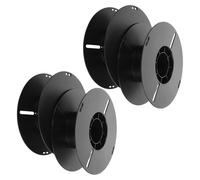Artibetter 4pcs Plastic 3D Printer Filament Spools with Integrated Structure, Made of Sturdy Abs Material, Reusable Empty Wire Spool for Workshop or Office Use