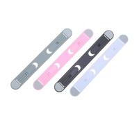 Artibetter 4pcs Portable Foldable Laptop Stand Mini Enhanced Heat Dissipation and Easy Maintenance, Adjustable Plastic Notebook Holder for Office and Workstation Use, Compact Travel Cooling