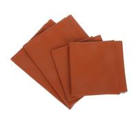 Artibetter 4pcs Pu Leather Mini Jewelry Pouches with Snap Closure, Stylish and Practical Small Cosmetic Bags for Jewelry and Headphones Storage, for Office and Desktop Decoration
