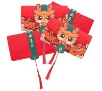 Artibetter 4pcs Red Dragon Decor Paper Money Packets for New Year Giving with Elegant Traditional Design, Suitable for Important Occasions and Bringing Luck