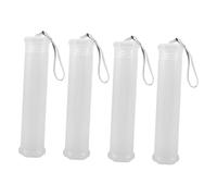 Artibetter 4pcs Retractable Pen Holder Desk Organizer for School Pencil Case Brush Pen Storage Box