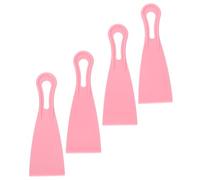 ARTIBETTER 4pcs Reusable Plastic Ice Cream Spade with Handle Multi-use Small Spatulas for Ice Cream Roll Maker Lightweight Compact Design for Kitchen and Garden Use