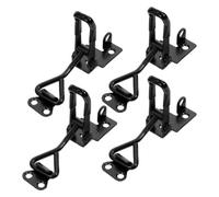 Artibetter 4pcs Stainless Steel Toggle Latch Clamps Adjustable Quick Release Heavy Duty Pull Latches with Holding Capacity for Tool Box Smoker Lid Trunk Storage Cases