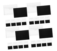 Artibetter 4sets Magnet Die Storage Pockets Organizing Game Cards Stickers Stamps Cutting Dies Bags Crafted Soft Magnetic Material Magnetic Fridge Storage Organizer