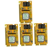 Artibetter 4sets Motherboard Testing Card Tool User-friendly Motherboard Tester for Precise Detecting Household Use