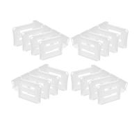 Artibetter 4sets Refrigerator Door Organizers of Fridge Side Door Partition Plastic Divider Bins Space Saving for Fridge