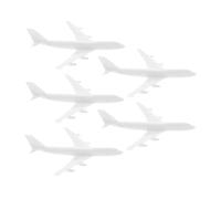Artibetter 5 Pcs Miniature Airport Facility Models Realistic Aircraft Decor for Sand Tray Crafting Durable and Detailed Airplane Ornaments for Office and Home Displays